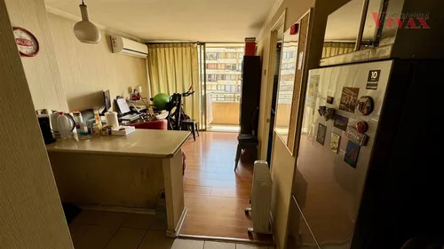 Departamento En Venta De 1 Dorm. En Santiago