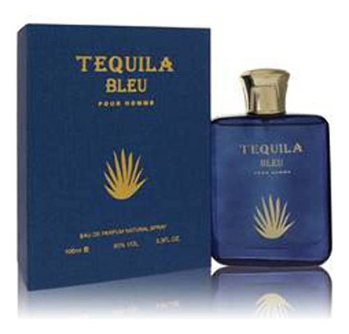 Tequila Pour Homme Bleu Para Man Eau De Parfum Spray 3lcbs