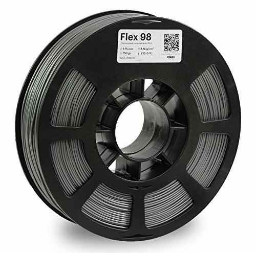 Filamento 3D Kodak TPU Flex 98 de 1.75mm gray