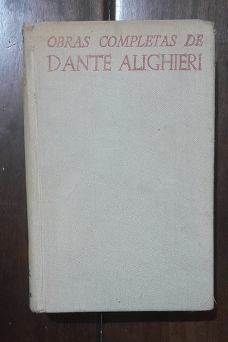 Obras Completas De Dante Alighieri B. A. C. 