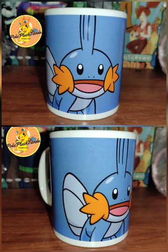 Imagen 2 de 2 de Taza Pokémon Mudkip Nueva