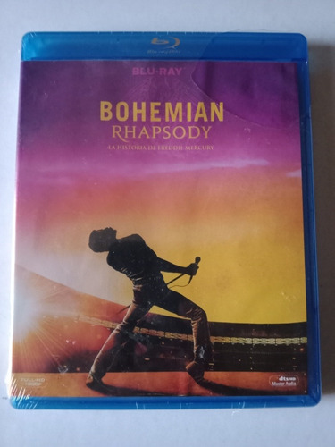 Bohemian Rhapsody Queen Freddie Mercury Blu Ray Nacional 