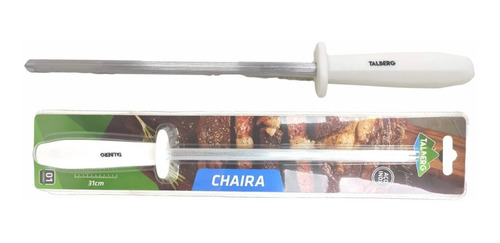 Imagem 7 de 7 de Chaira Amolador Afiador Faca Profissional Inox 12 Polegadas