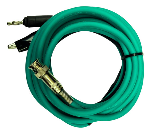 Cabo Verde Para Osciloscópio - 3m - Bnc - Pino Banana