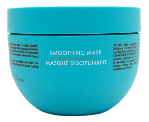 Imagen 3 de 6 de Moroccanoil Smooth Máscara Anti Frizz Argan Pelo Dañado X250