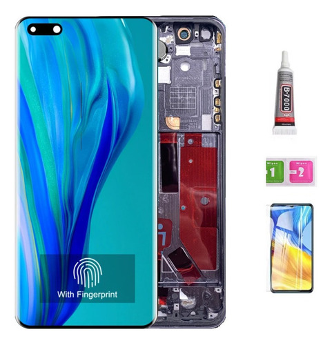 A Pantalla Amoled+marco Compatible Para Huawei P40 Pro