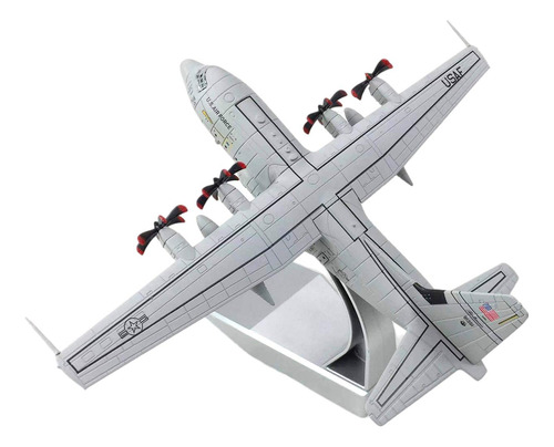 Modelo De Avión De Transporte C-130j 1:200 Modelo De Avión