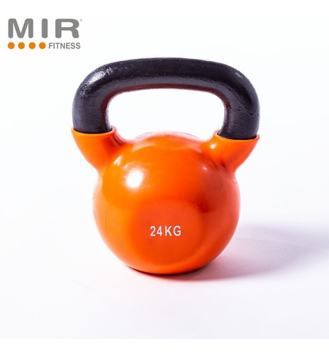 Kettlebell Plastica 24kg Recubierta Mir