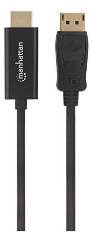 Cable Displayport (dp) A Hdmi Manhattan 1080p - De Macho A M