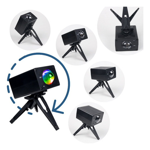 Proyección Led Rgb De 16 Colores Con Luz De Puesta De Sol Y