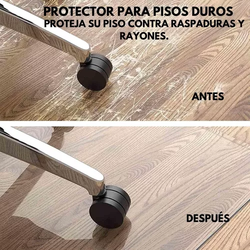 Protector Bajo Silla Escritorio Para Piso O Alfombra