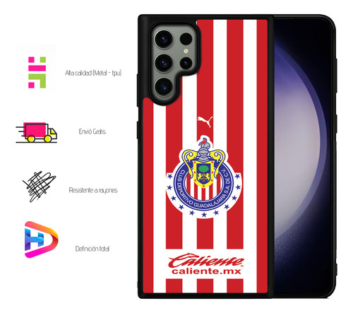 Funda + Extra Para Samsung (todos) Chiivas Campeon Samsung A06 4g