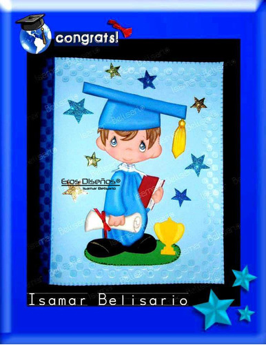 Carpeta Decorada Graduacion Preescolar Colegio Escuela