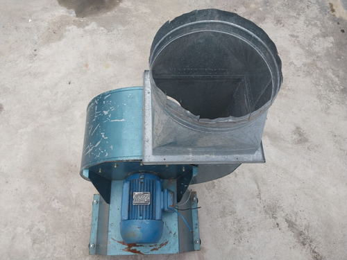 Exaustor Centrífugo Com Motor W22 3hp P/ Cozinha Industrial (Usado)