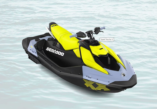 Jet Moto Aquatica Sea Doo Spark Trixx 3up 90hp 2024 Zero