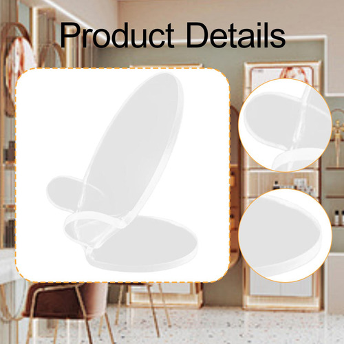 Organizador De Maquillaje, Soporte De Acrílico, L Redondo