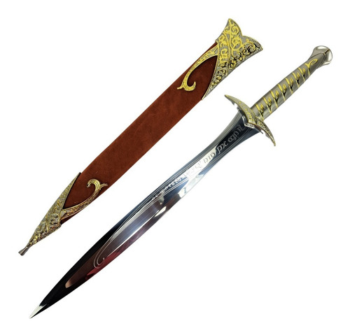 Espada Decorativa Ferroada Senhor Dos Anéis Hobbit Frodo