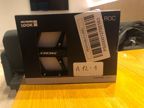Pedal Look Trail Roc color negro nocturno