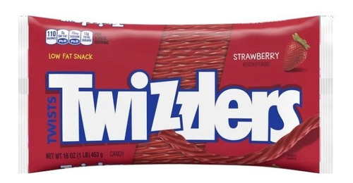 Twizzler Twists Strawberry Flavored Chewy, 453 G (4 Pz)