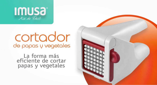 Cortador Rebanador Manual De Papas Y Vegetales Imusa