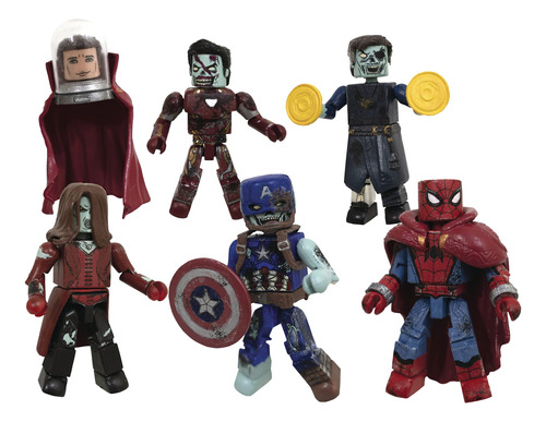 Marvel's What If..? Zombie Minimates Dcd 40th Anniversary Px
