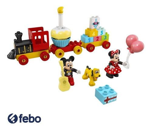 Lego Disney Junior Tren De Cumpleaños Mickey Y Minnie Febo