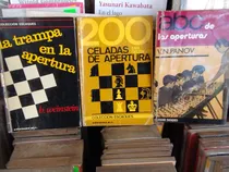 Comprar Lote X3 Libros Aperturas Ajedrez -rf Libros Panov Y Otros