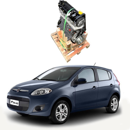 Motor Novo Fiorino 2020 1.4 8v Flex Semi Completo 55258770