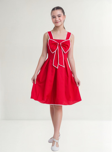 Vestido Menina Midi Infantil Formatura Festa Feminino Fresco