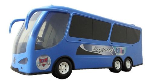 Brinquedo Veiculo Onibus Infantil Expresso Tilin Azul