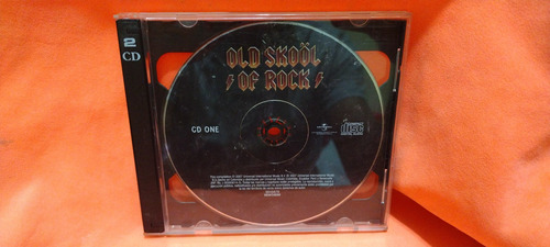 Old School Of Rock. Varios Artistas. 2cd. Usado