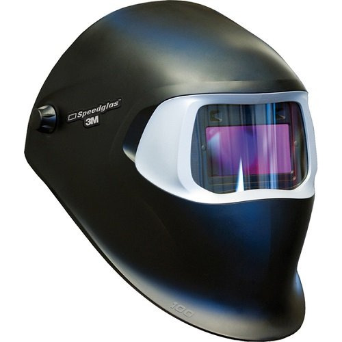 3m Speedglas Casco De Soldar Negro 100 Con Filtro Autoscurec