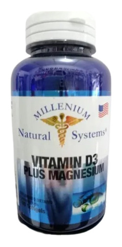 Vitamina D3 Plus Magnesium 100 So - Unidad a $35000