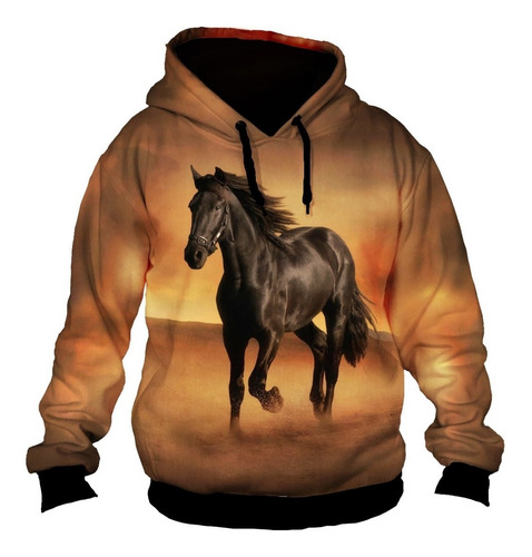 Buzo O Campera Con Capucha Zt Bczt-0446 - Caballo 2