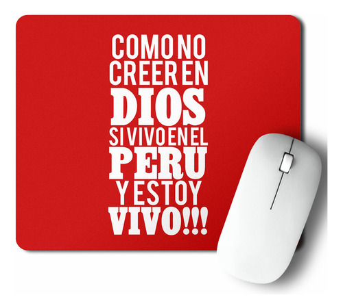 Mouse Pad Como No Creer En Dios (d0507 Boleto.store)