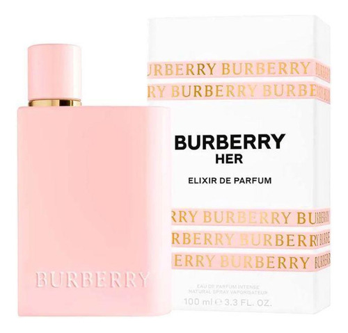 Burberry Her Elixir Perfume Feminino Edp 100ml Rosa Unico