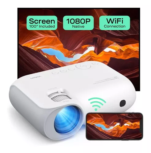 Proyector 1080p Wifi Projector - 9000l Yoton Full Hd Ou Pry