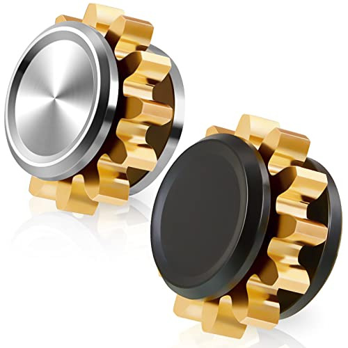 2 Pieces Copper Gear Metal Spinner Toy Small Fidget Toy...