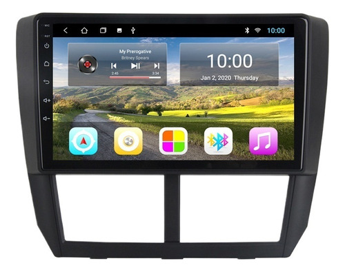 Autoestéreo 2+32g Carplay Cámara Para Subaru Forester 08-12