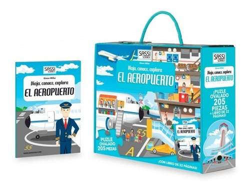 El Aeropuerto + Puzzle. Simon Miller. Sassi