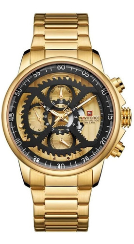 Relógio Masculino Naviforce 9150 Desportivo Cronógrafo