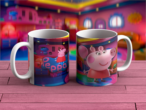 Taza Ceramica Peppa Pig #2 Varios Modelos