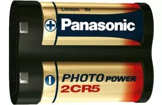 Bateria Pilha Panasonic 2cr5 6v Para Cameras Digitais