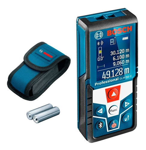 Imagen 1 de 6 de Medidor Distancia Laser Bosch Glm 50c Metros Bluetooth