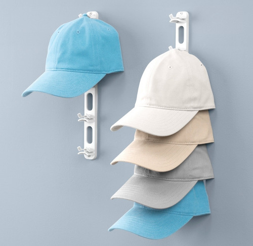 Perchero De Gorras Set 6 Barras Capacidad 30 Gorras