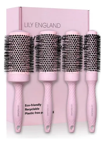 Set De Cepillos Redondos Para Secadora Antifrizz Volumen Cuotas