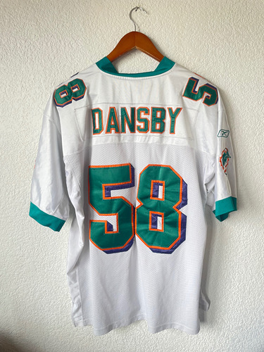 Jersey Reebok Miami Dolphins Dansby Xl Hombre Original (Usado)