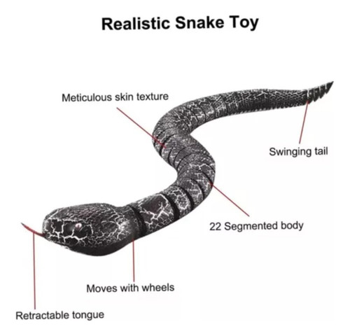 - Juguete Control Remoto Serpiente Recargable 16 Inch