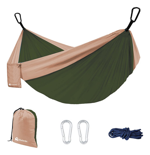 Hamaca Camping Portátil Ligera Duradera + Kit De Instalación