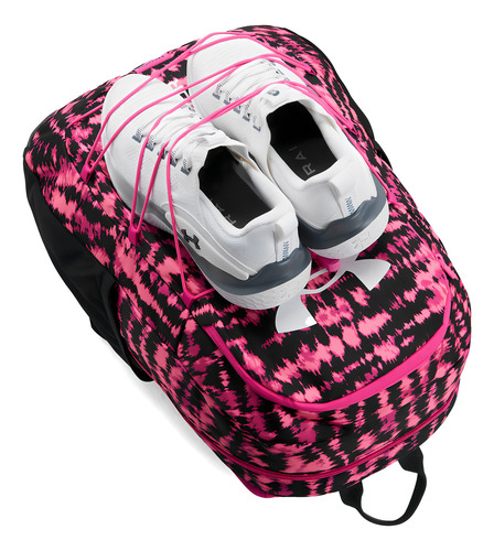 Mochila Urbana Sin Género Con Logo Hustle Sport Under Armour Color Rosa Fluo Diseño de la tela Tie dye